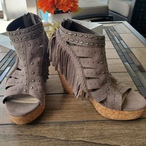 Brand New Not Rated Wedge Sandals